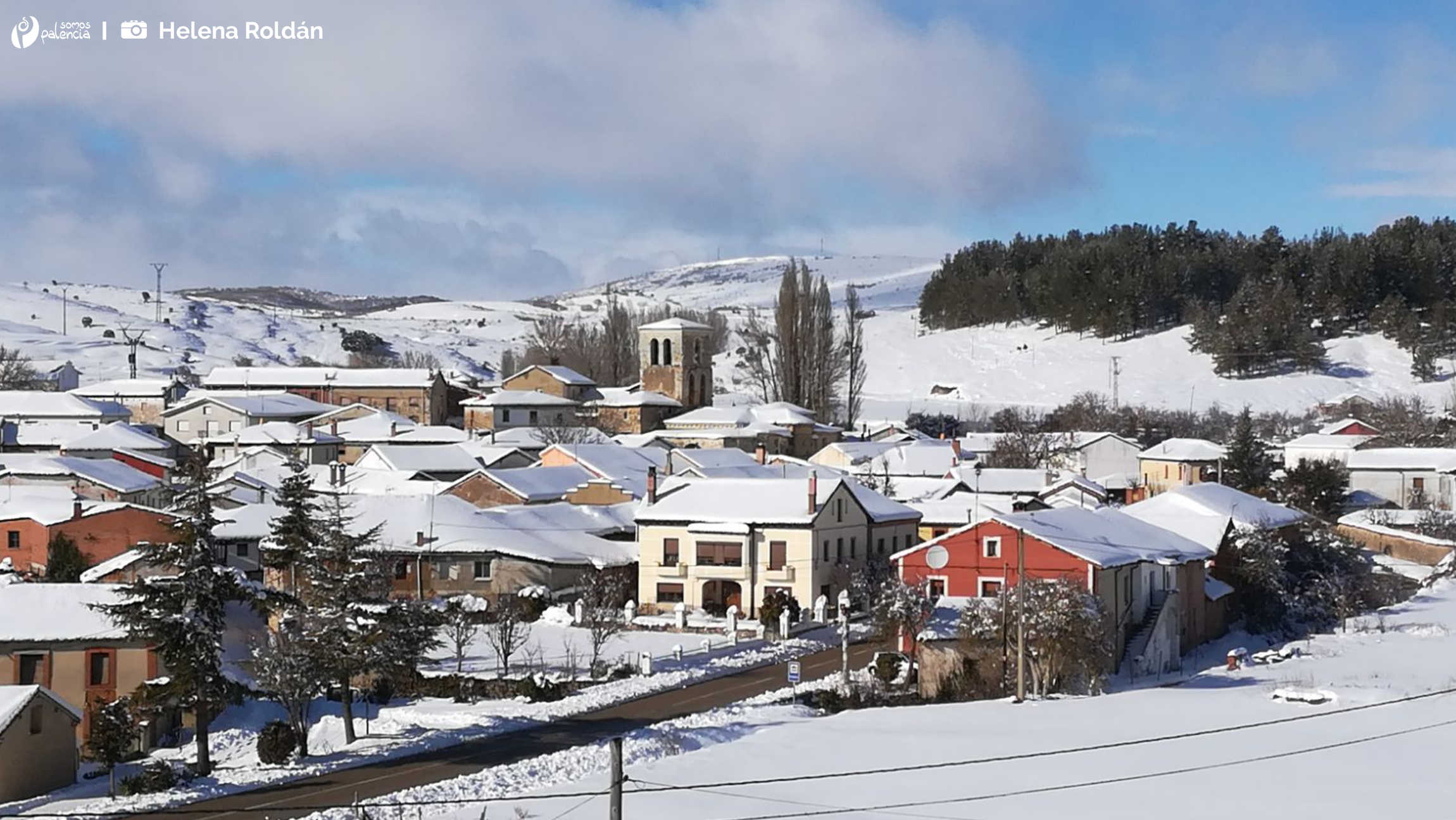 Perazancas de Ojeda. Nevada. Palencia. Nieve