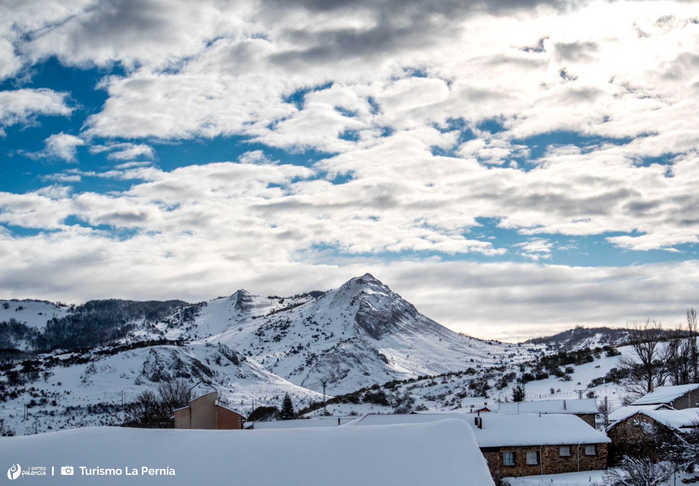 La nieve vuelve a la Montaña Palentina