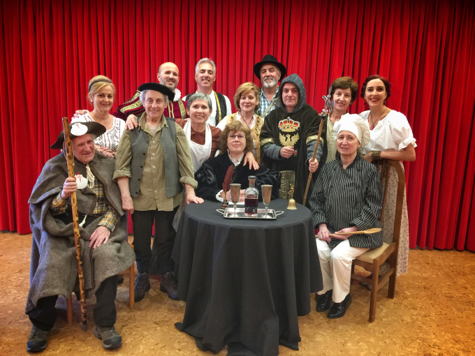 El Club de Lectura de la Biblioteca Municipal de Aguilar se pone en escena