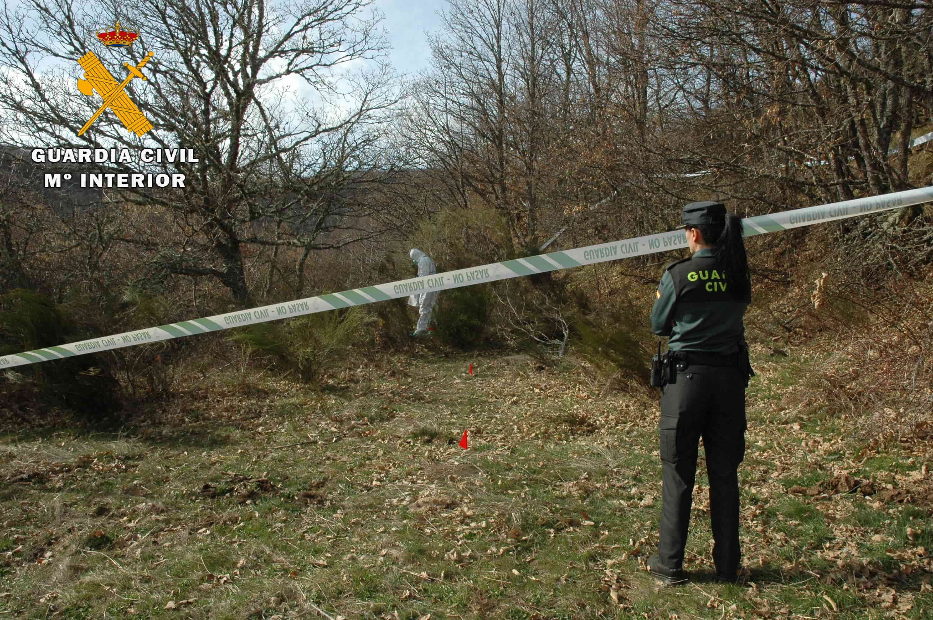 La Guardia Civil investiga el hallazgo de restos humanos en Areños