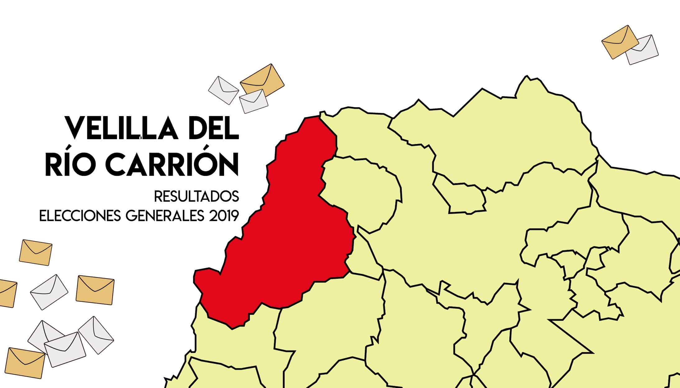 Resultados electorales en Velilla del Río Carrión | Elecciones Generales 2019