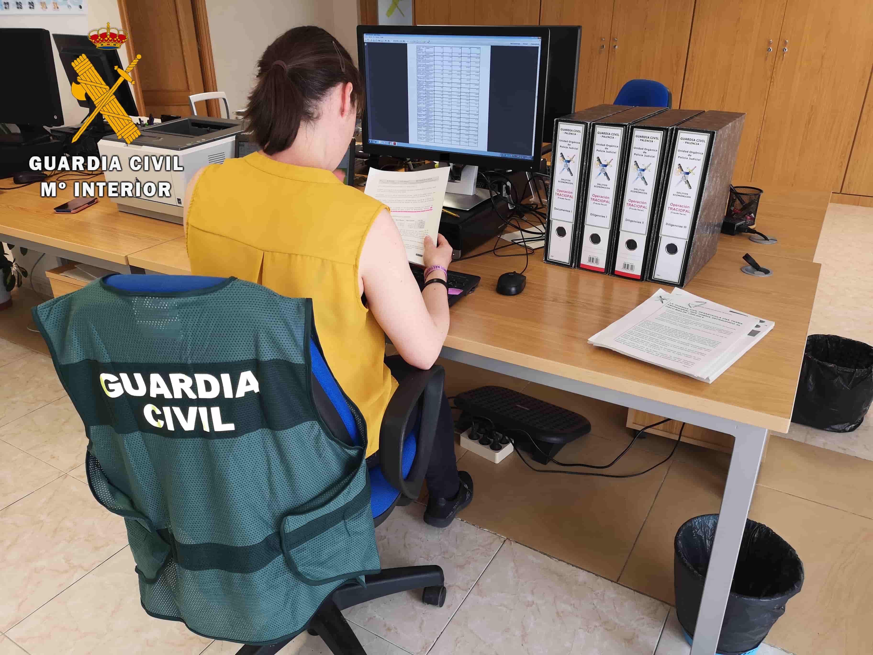 La Guardia Civil desarticula una trama empresarial que habría defraudado al fisco más de 7.000.000 €