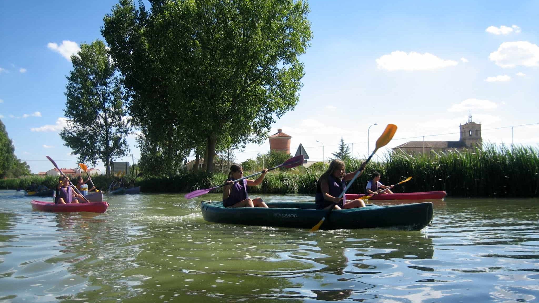 Jornadas de Piragüismo 2019 en la provincia de Palencia