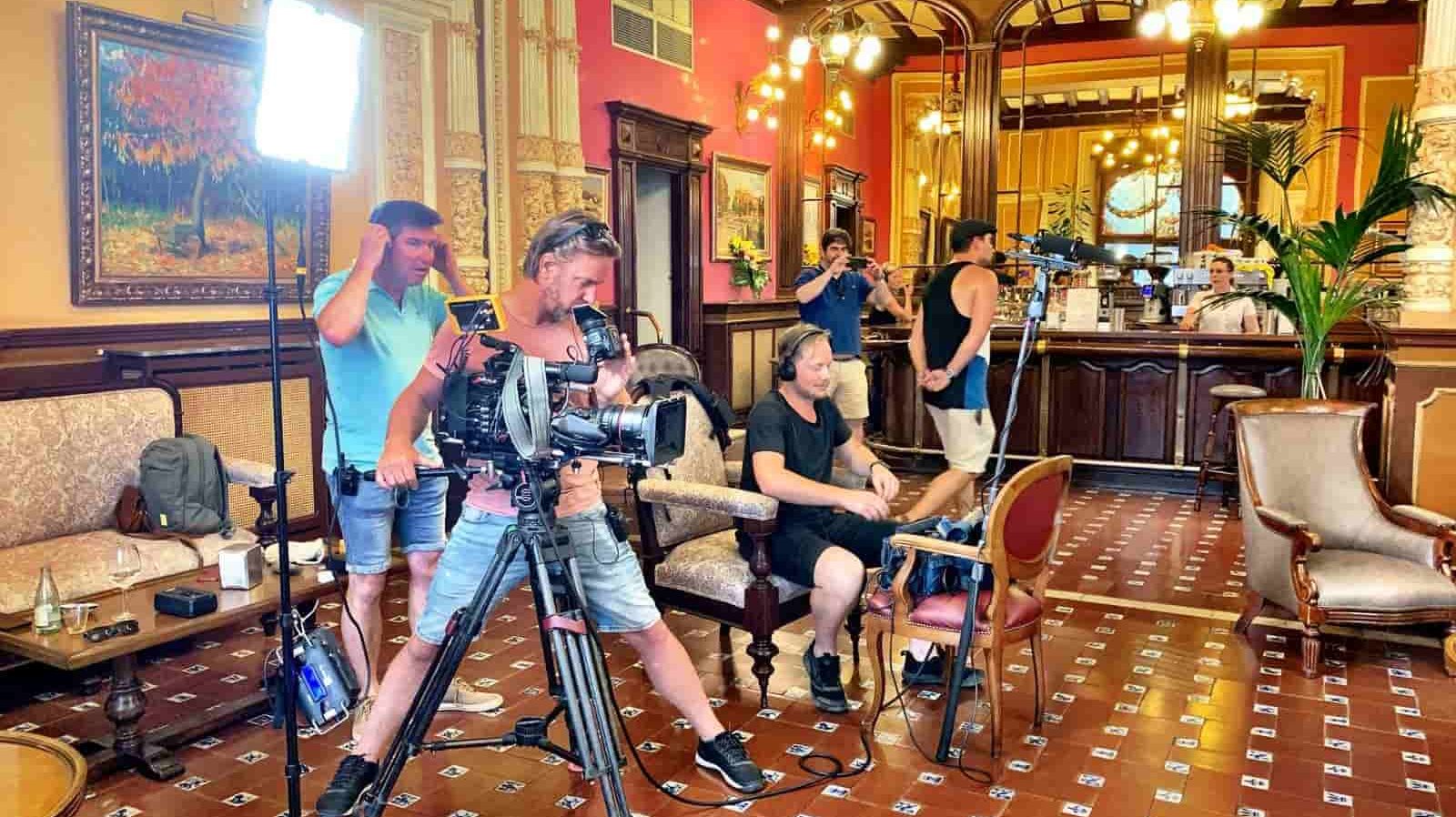 La televisión holandesa rueda en Palencia el programa de viajes Gort