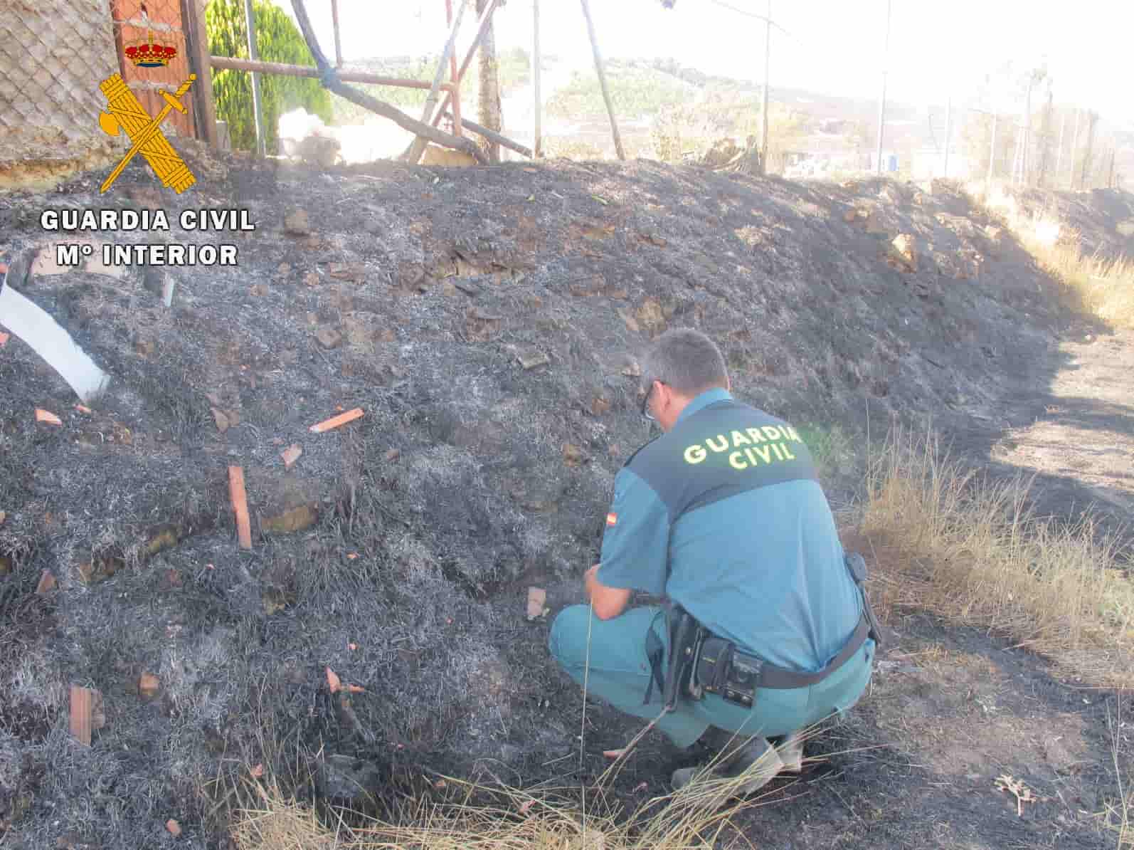 La Guardia Civil investiga a un vecino de Palencia por el incendio del Monte el Viejo