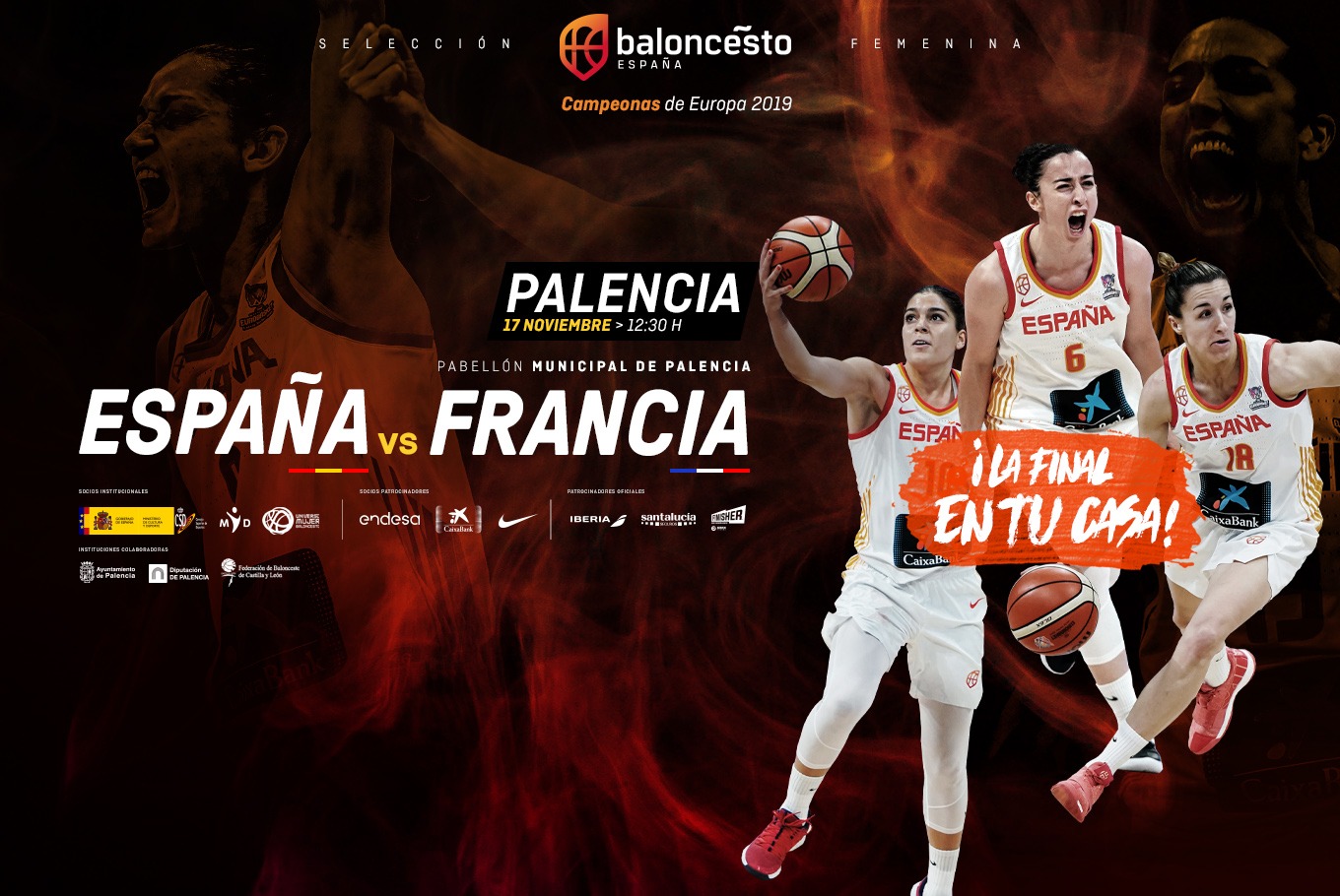 Las campeonas de Europa jugarán contra Francia en Palencia