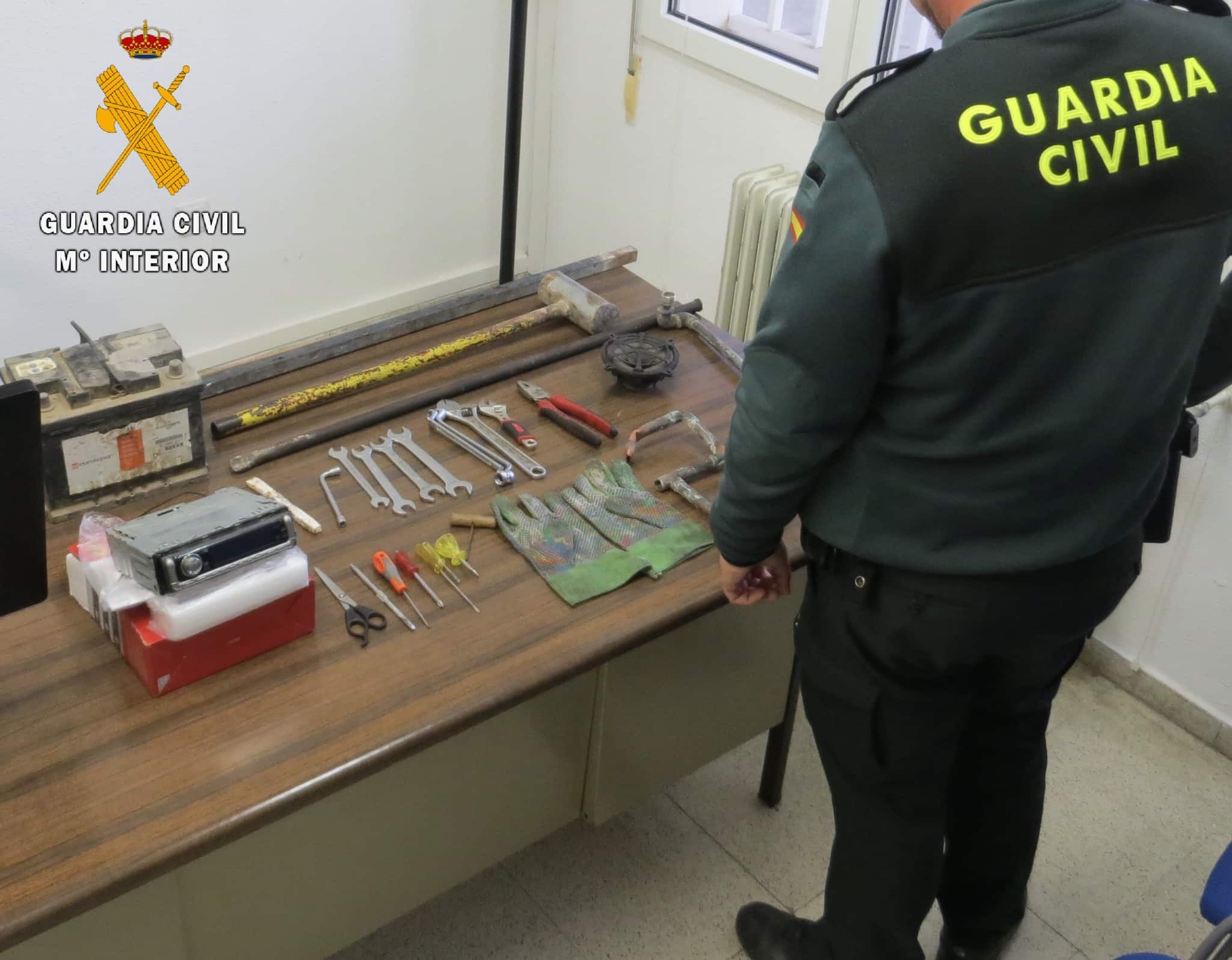 Detenido un vecino de Venta de Baños como supuesto autor del robo en un domicilio