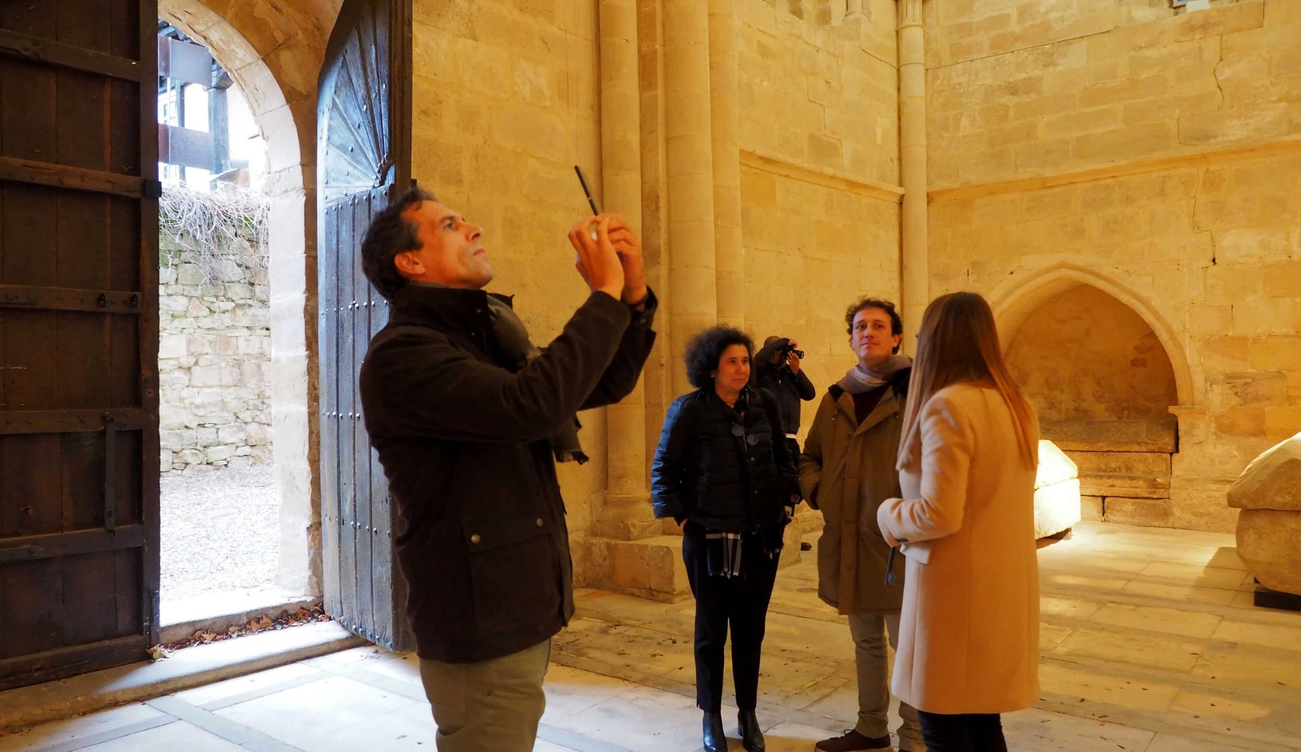 Intercambio de experiencias entre la Fundación Santa María la Real y la Rota do Românico de Portugal