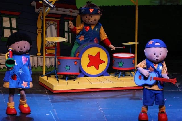 El Rock Show de Caillou llega esta Navidad a Palencia