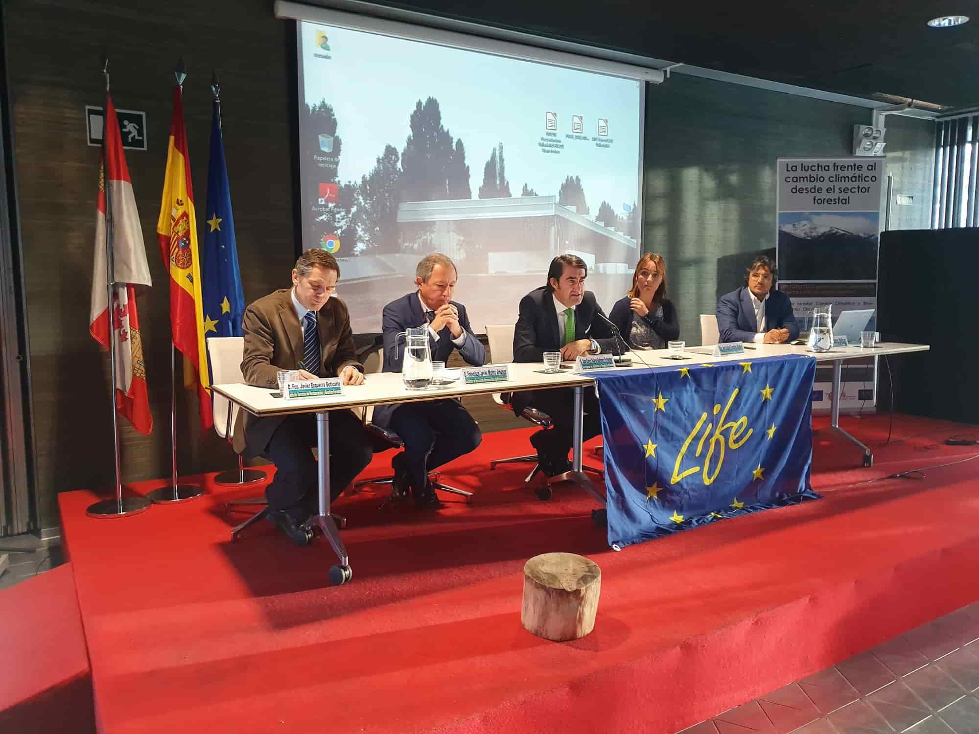 Jornada sobre la lucha frente al cambio climático desde el sector forestal