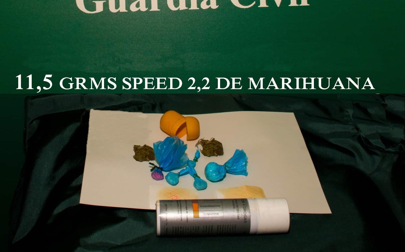 La Guardia Civil de Palencia detiene a un vecino de Cantabria por tráfico de drogas