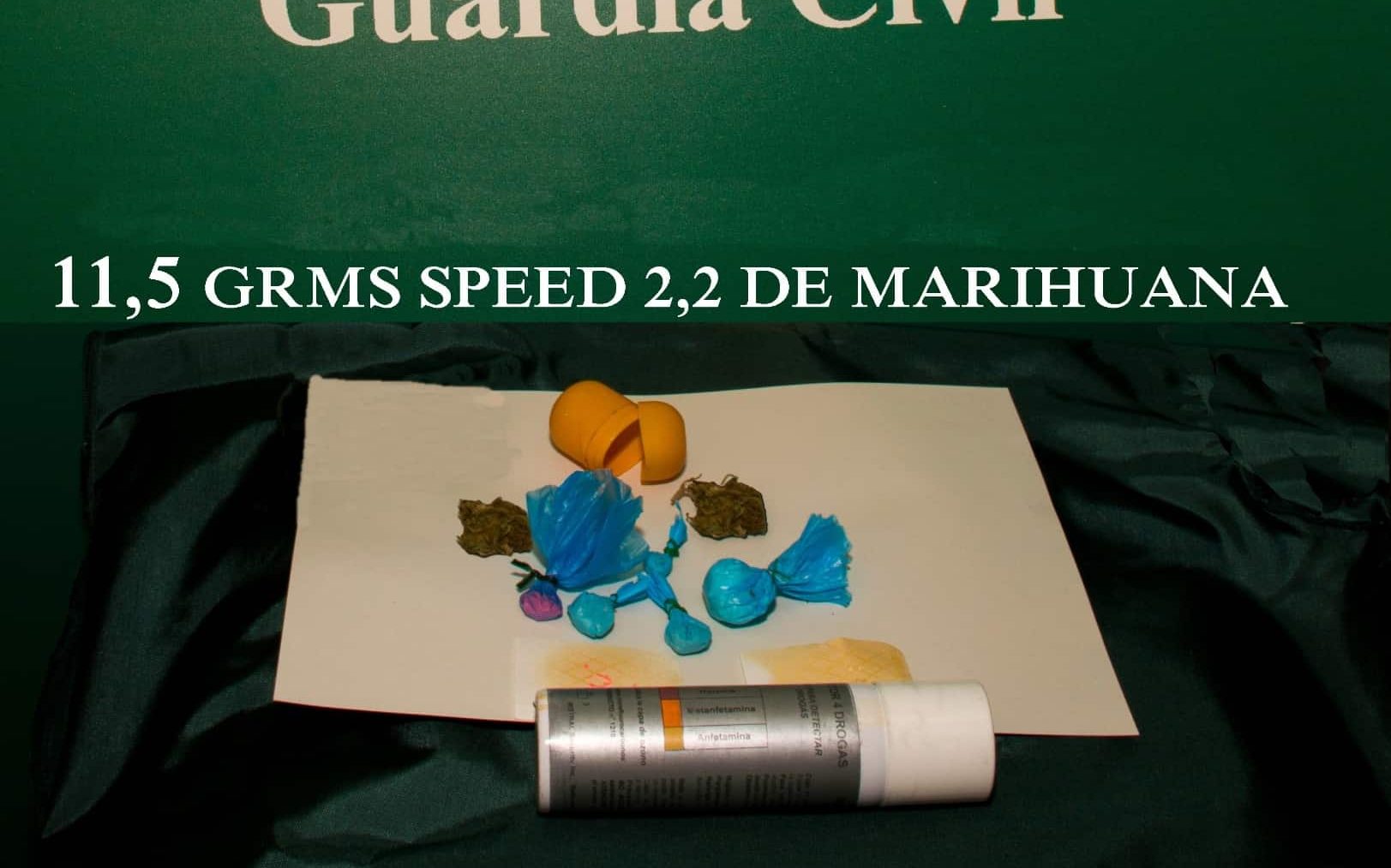 La Guardia Civil detiene a un vecino de Cantabria en Palencia por tráfico de drogas