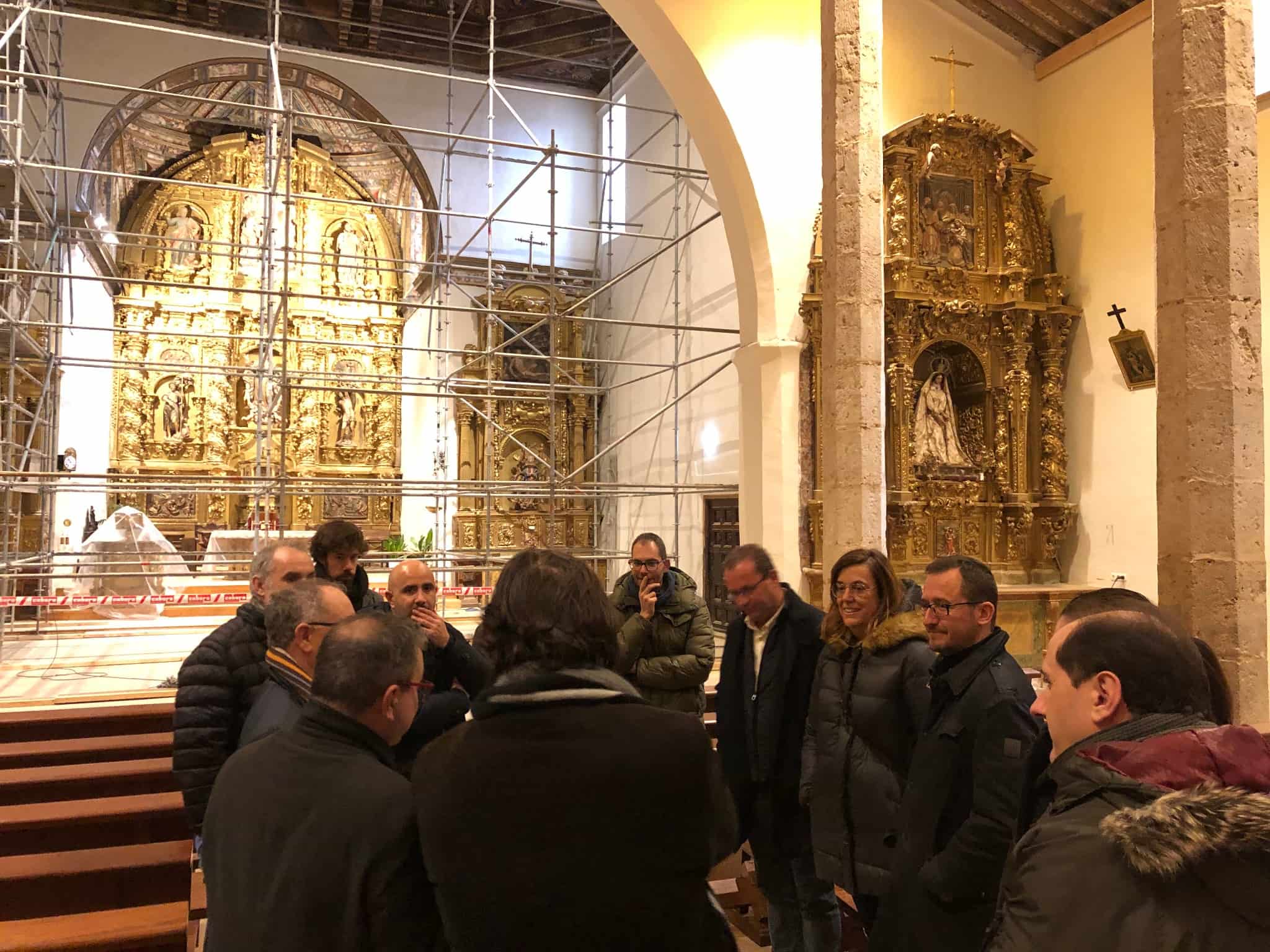 Avanzan a buen ritmo las actuaciones de museización de «Campos del renacimiento»