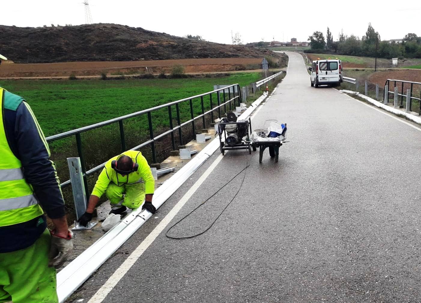La Diputación de Palencia invierte 155.000€ en mejorar las condiciones de seguridad vial