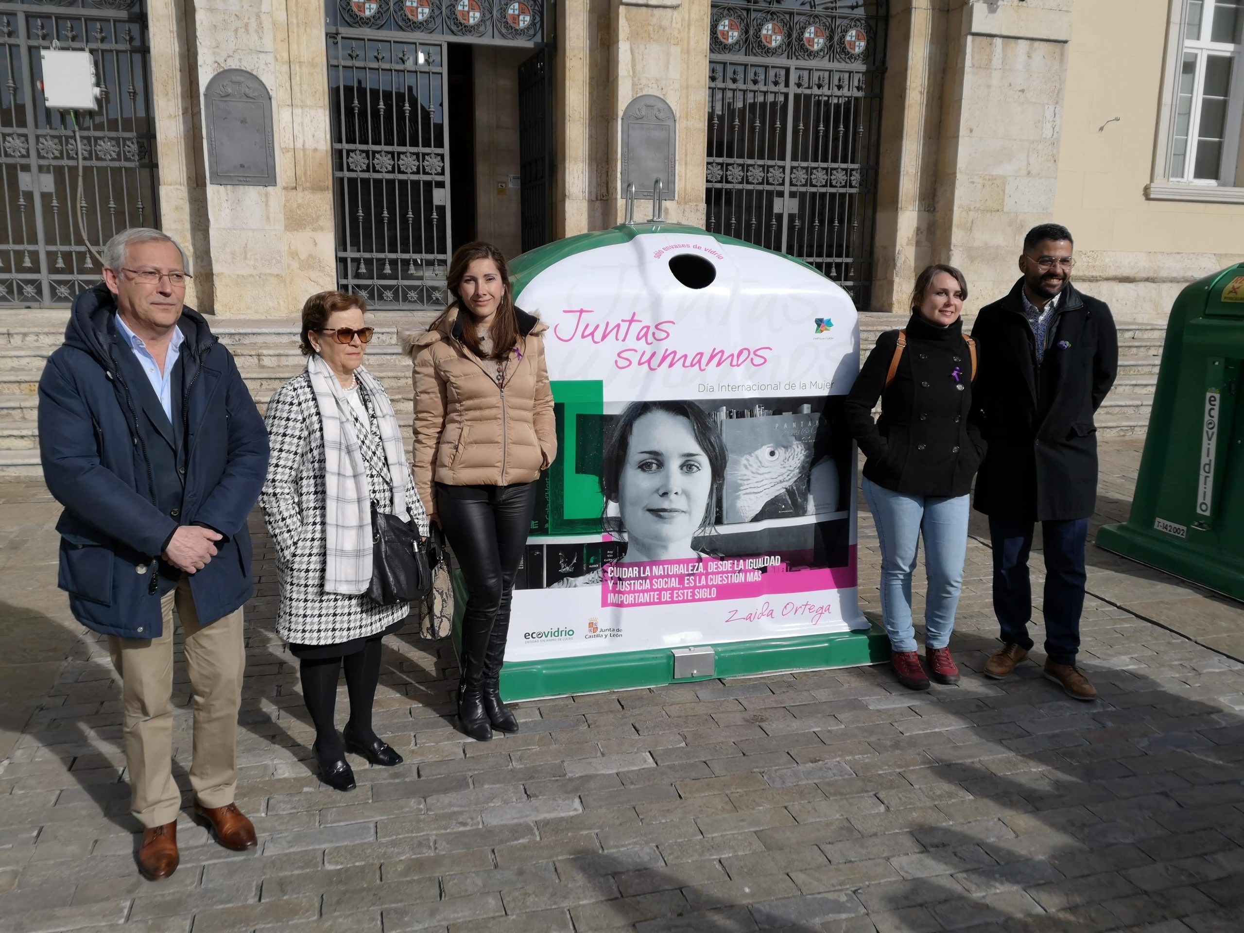 Ecovidrio y el Ayuntamiento de Palencia presentan la campaña ‘Juntas Sumamos’