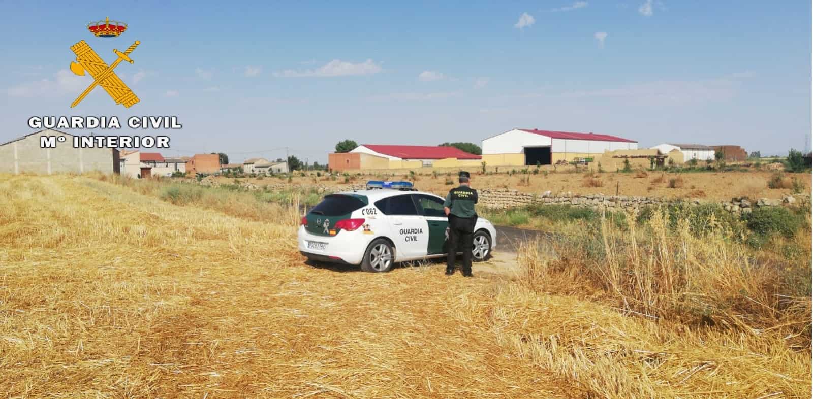 Detenido e investigado dos vecinos de Palencia por tres robos con fuerza en naves agrícolas