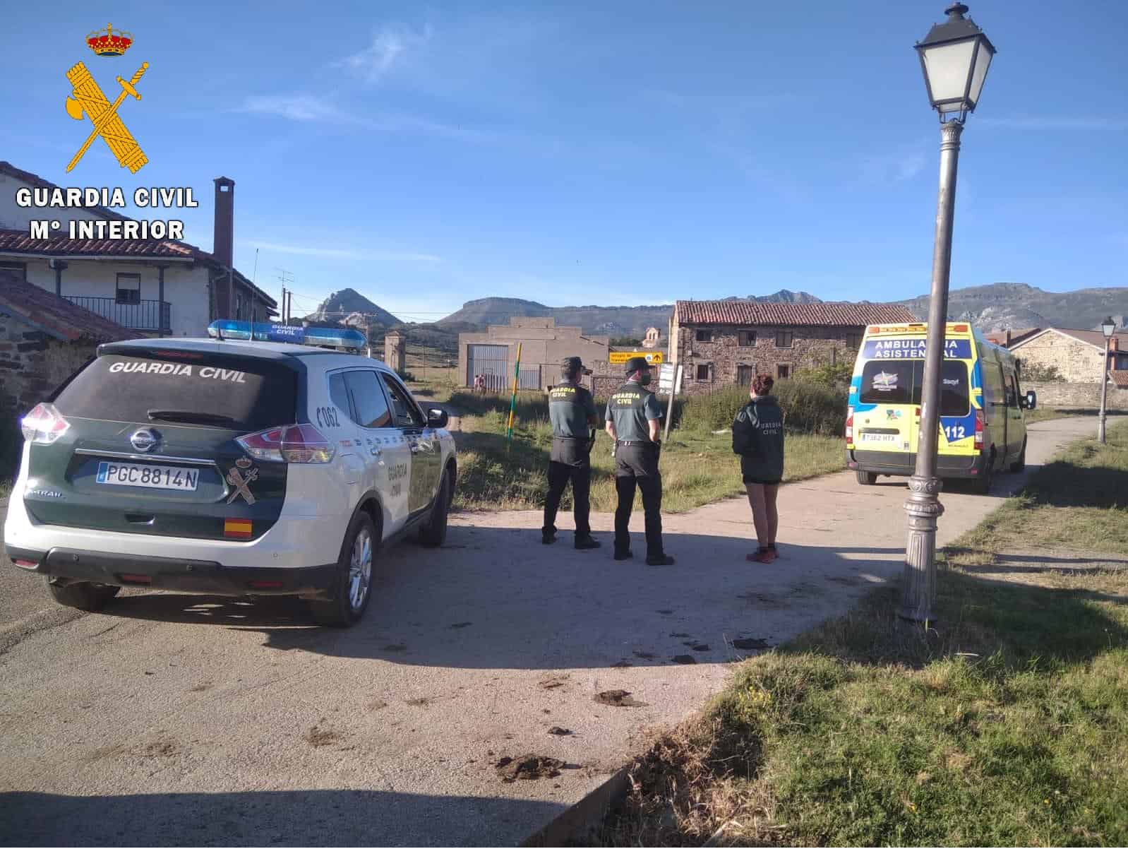 La Guardia Civil rescata a un montañero accidentado en Peña Tremaya