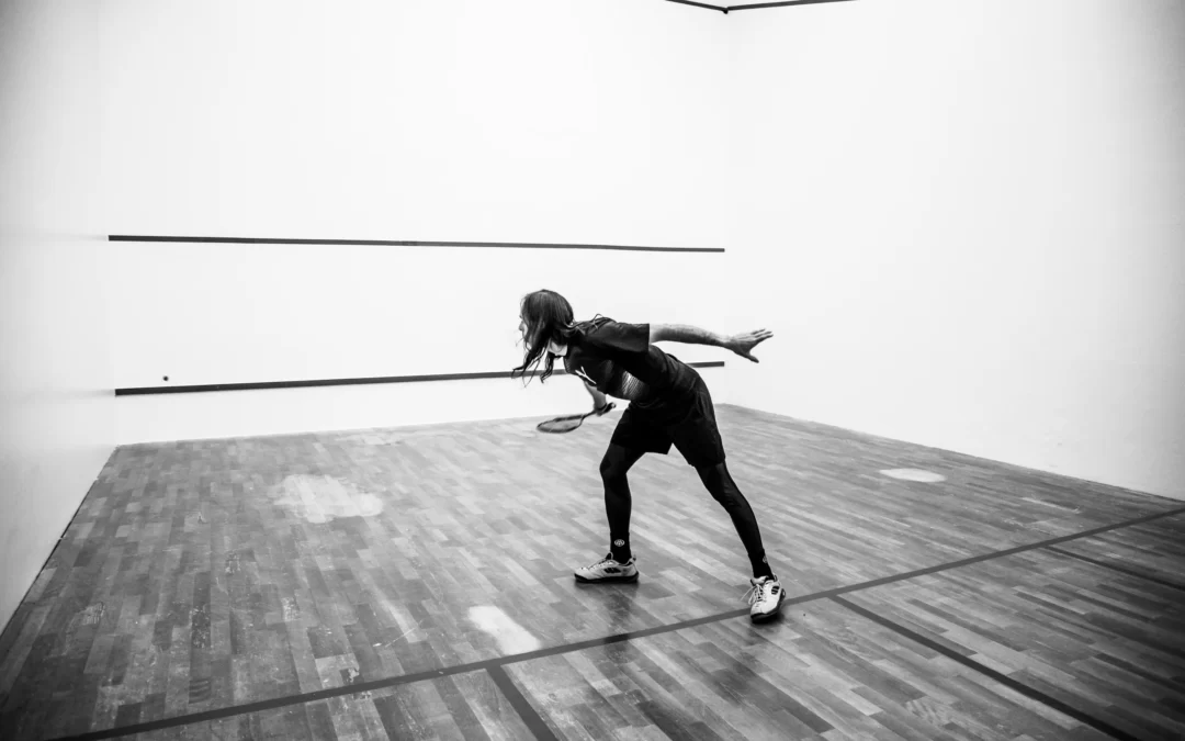 Los mejores jugadores nacionales de squash en el Open Nacional San Antolín 2022