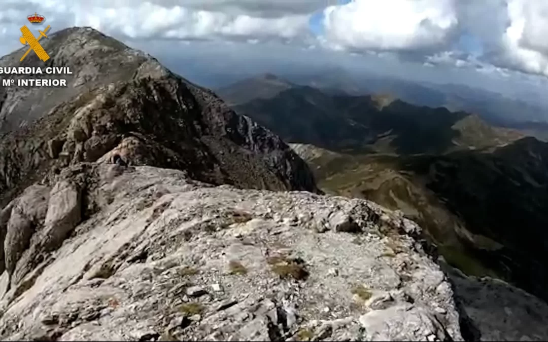 La Guardia Civil rescata a un montañero en el Pico Espigüete