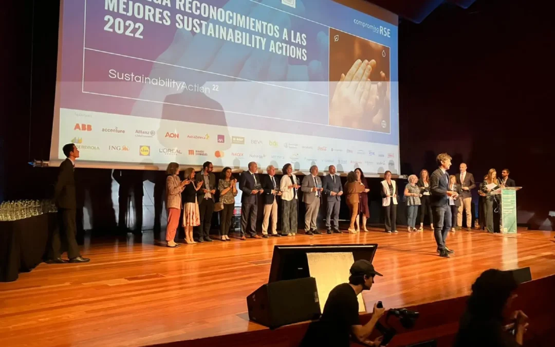 La Junta recibe el premio de sostenibilidad Sustainability Actions 2022
