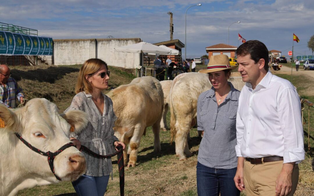 Mañueco defiende al sector cárnico por ser esencial para el desarrollo del medio rural