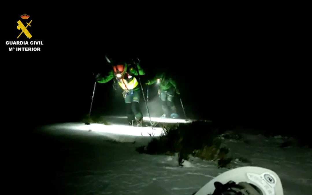 La Guardia Civil rescata el cadáver de un montañero en el Pico Curavacas