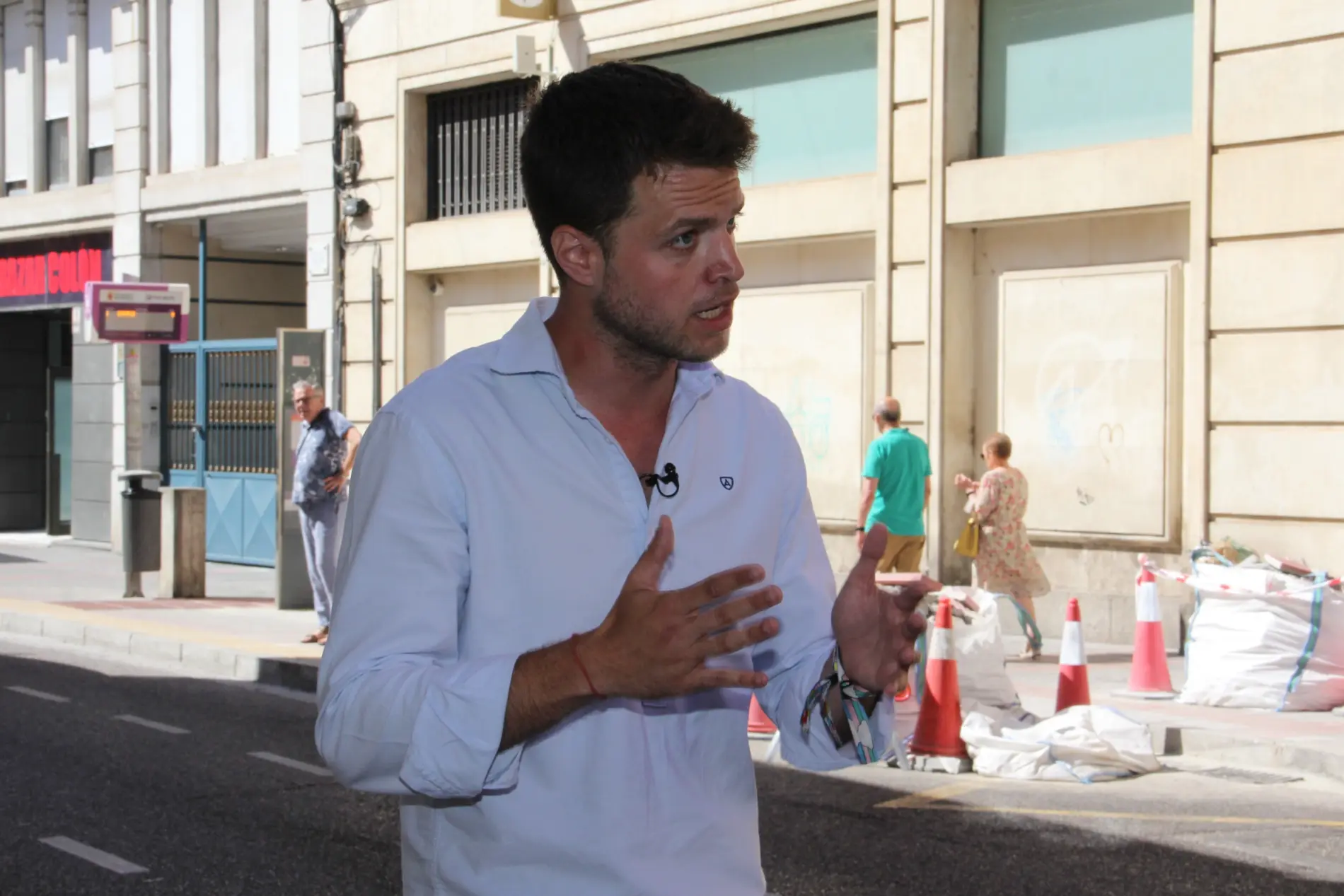 Queda paralizada la señalización de los nuevos carriles bici en Palencia