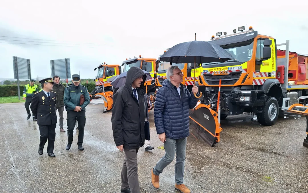 70 personas y 23 quitanieves para hacer frente a la temporada invernal en Palencia