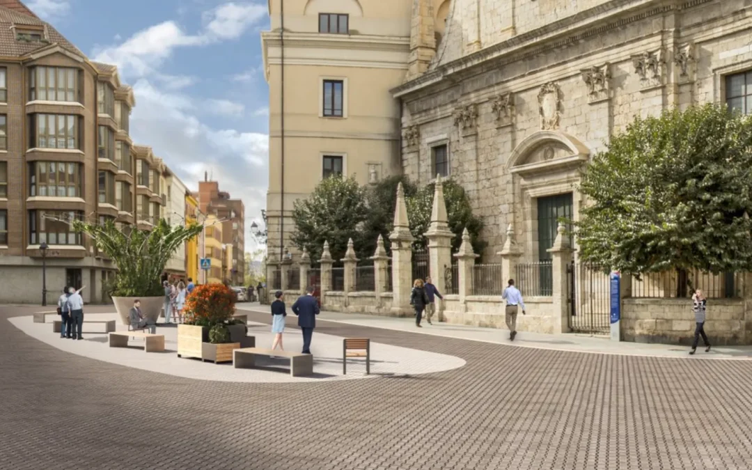 Así será la peatonalización de la zona centro de Palencia