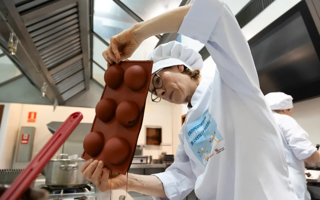 El equipo de Castilla y León rumbo al Campeonato Nacional de Cocina y Repostería