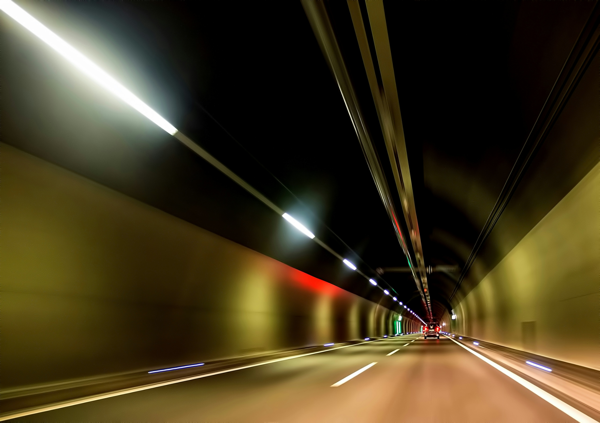Simulacro de accidente en el túnel de Campo (Huesca)