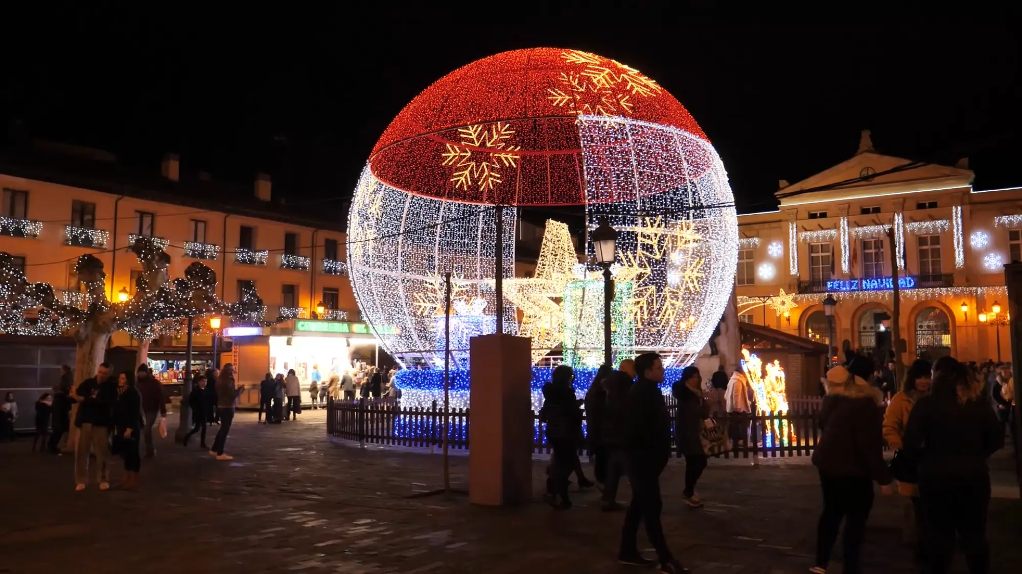 Encendido luces de Navidad Palencia 2023 horario y calles iluminadas