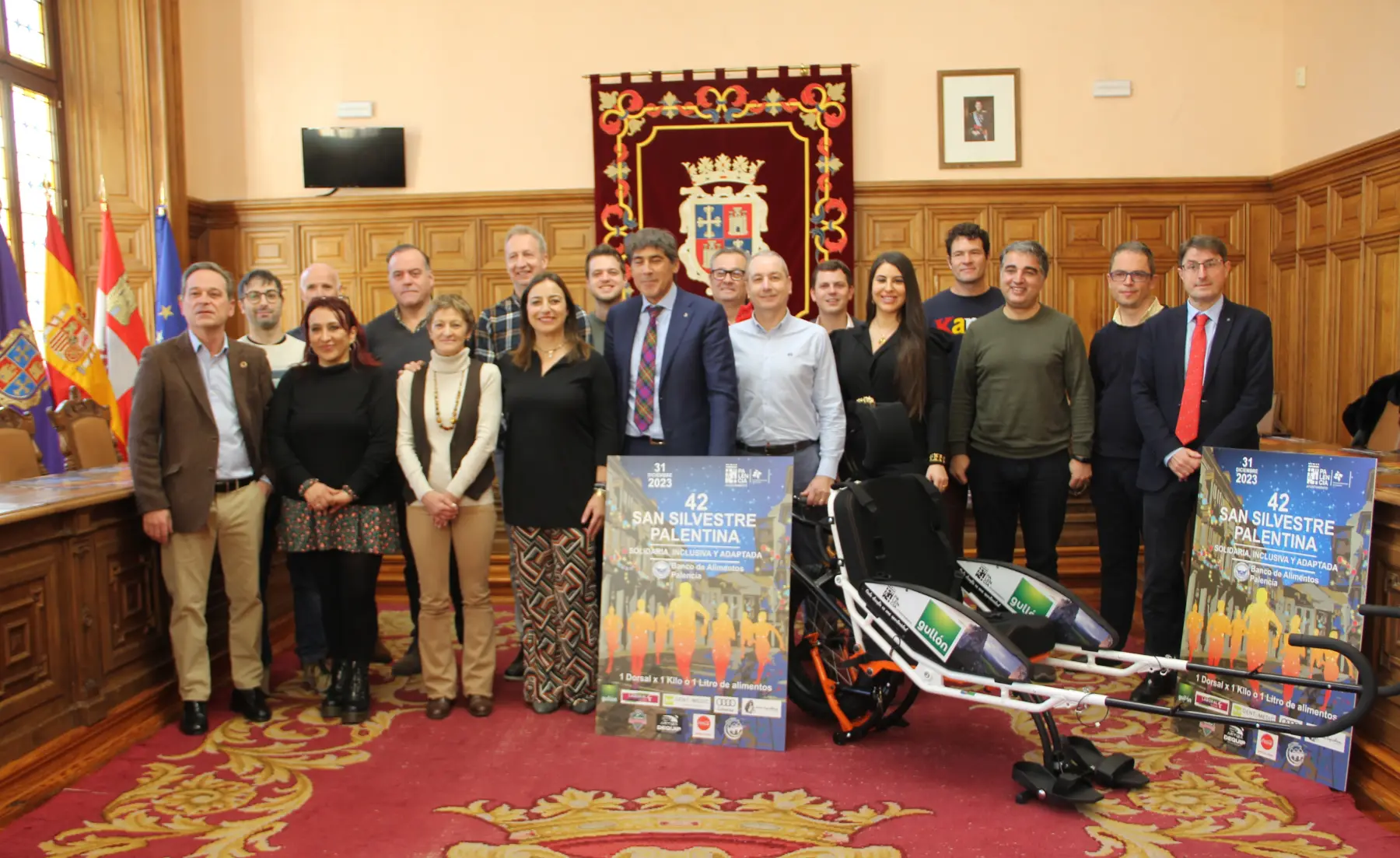 La 42ª San Silvestre Popular Palentina será solidaria, inclusiva y adaptada