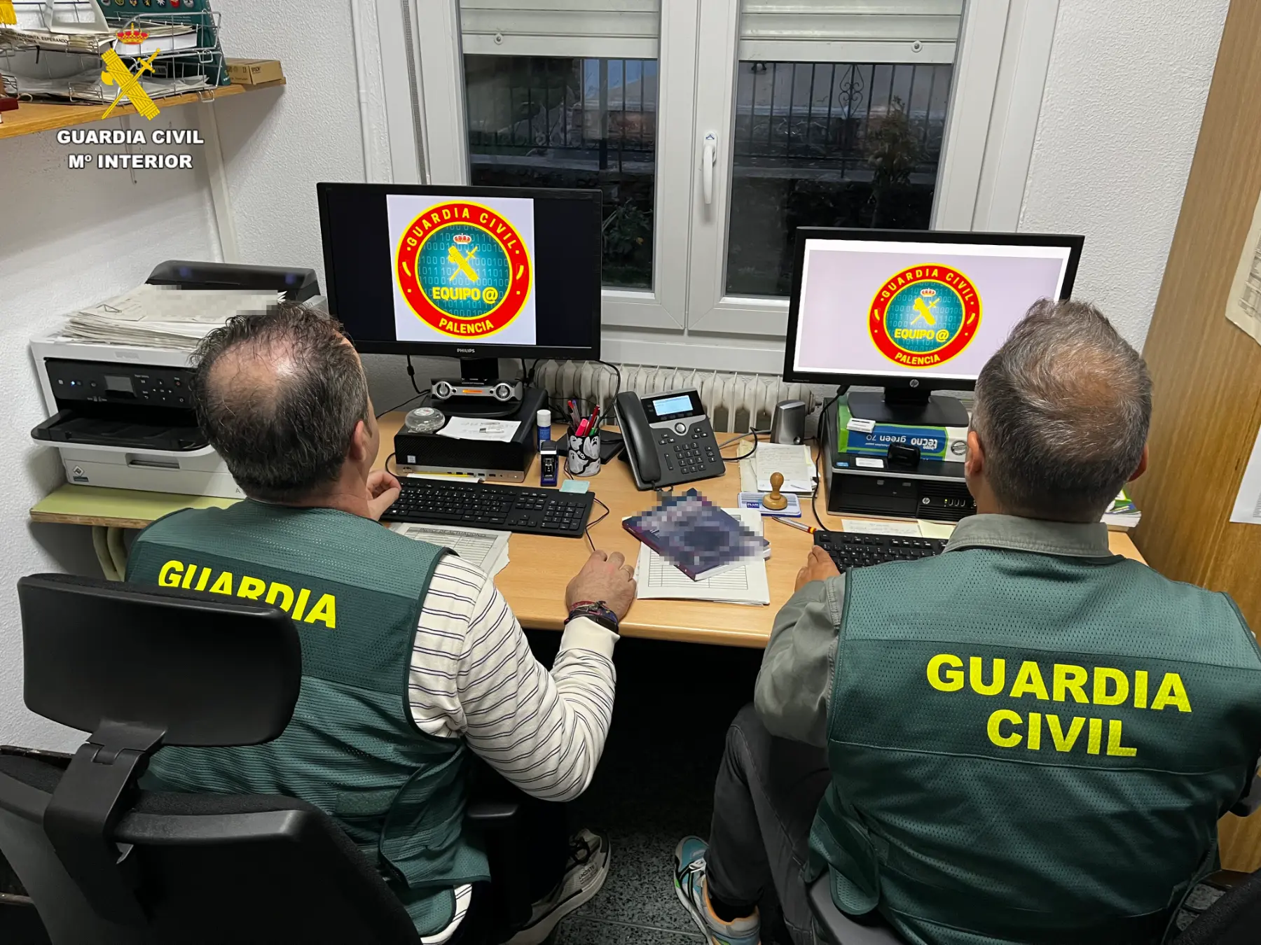 La Guardia Civil de Palencia investiga a cuatro personas por un “phishing” de productos sanitarios