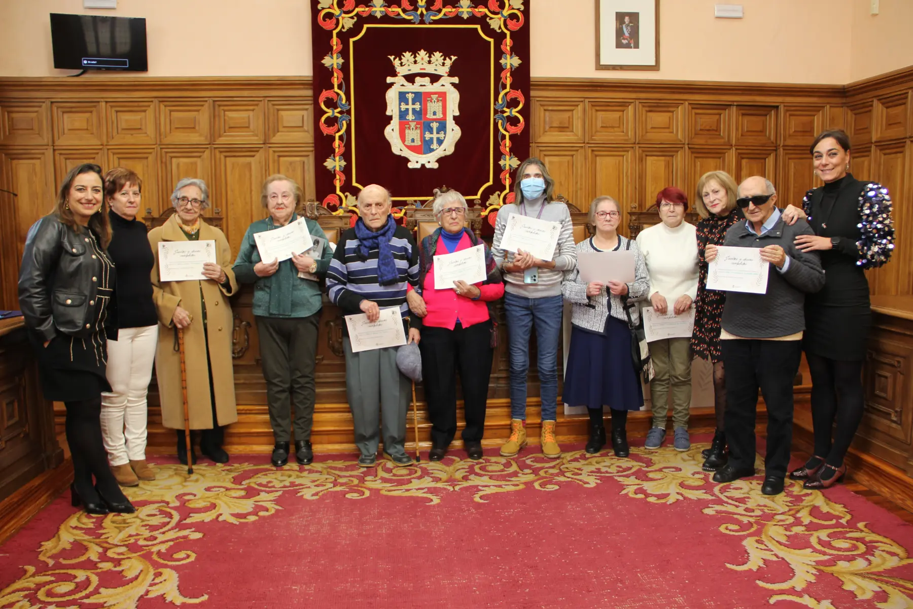 Palencia cumple los anhelos de sus mayores a través del Servicio de Ayuda a Domicilio