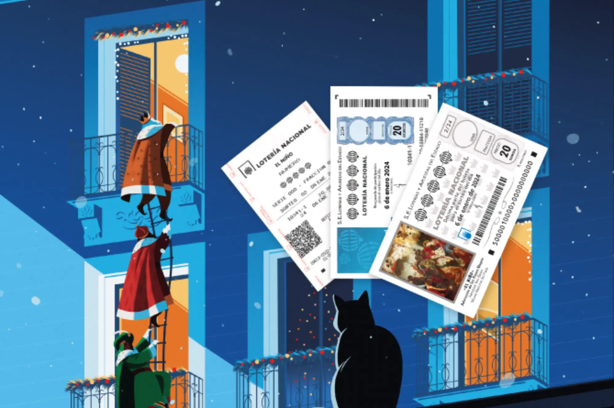 57033, tercer premio vendido en Barrio y Mier | Lotería del Niño 2024