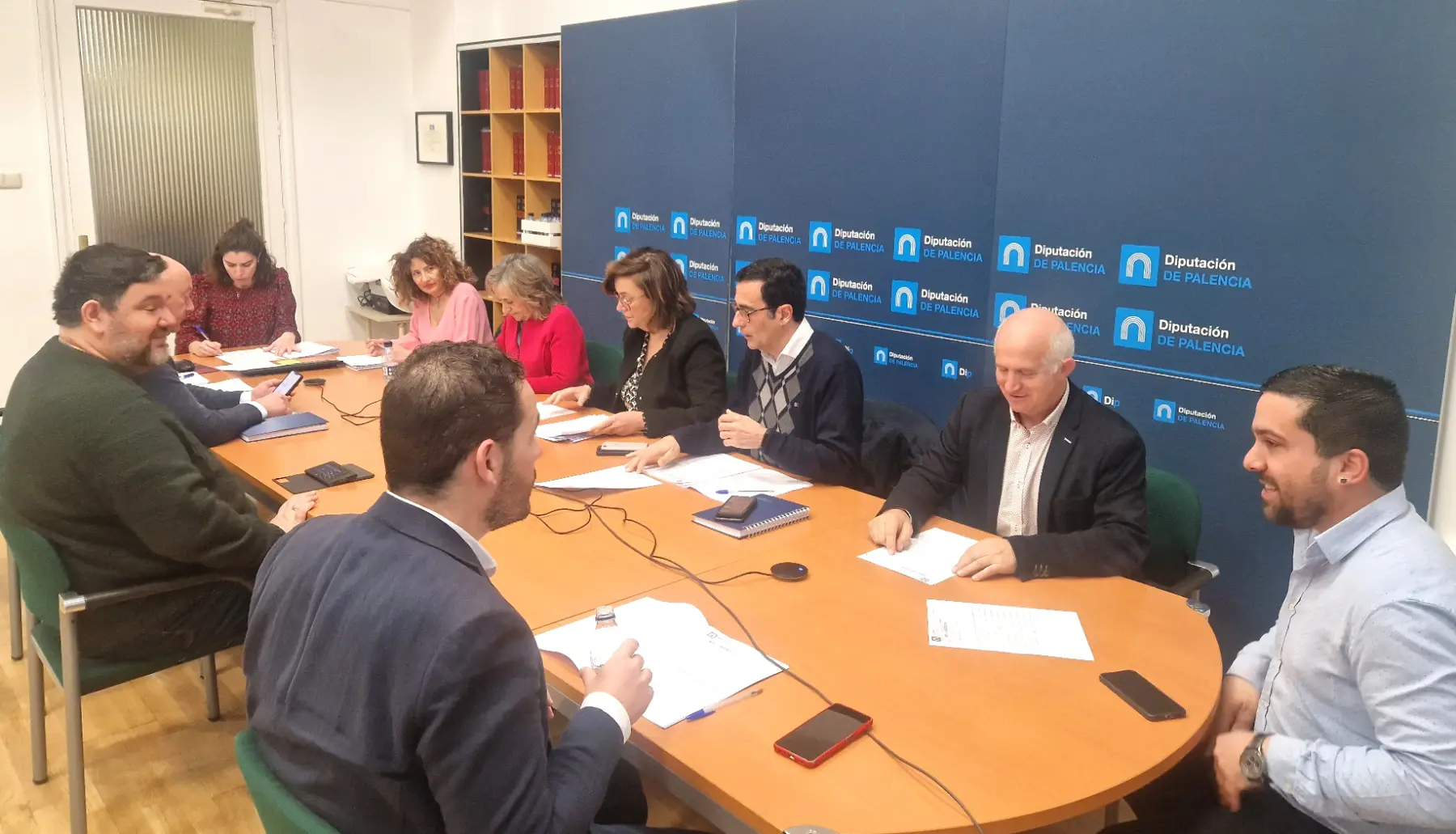 Respaldo de la Diputación de Palencia a la Agrupación Cultural Baltanasiega