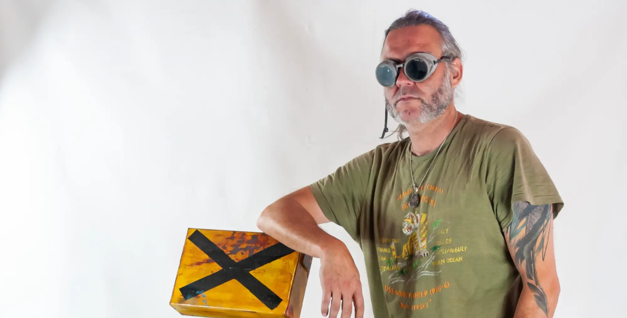 Obras del artista guardense José Castrillo dan la bienvenida al público del INVERFEST