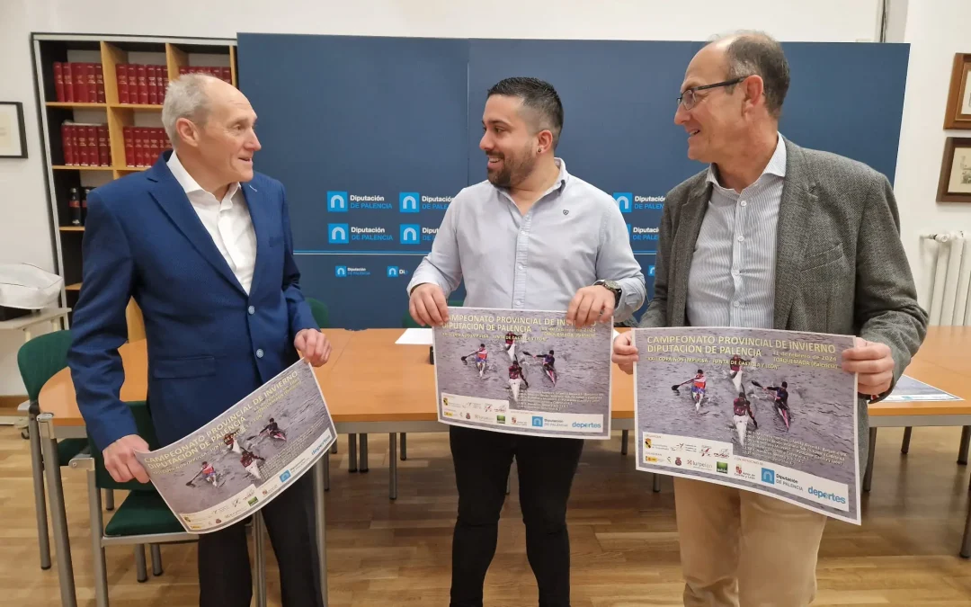 Torquemada acoge este domingo el «Campeonato Provincial de Piragüismo de Invierno Diputación de Palencia»