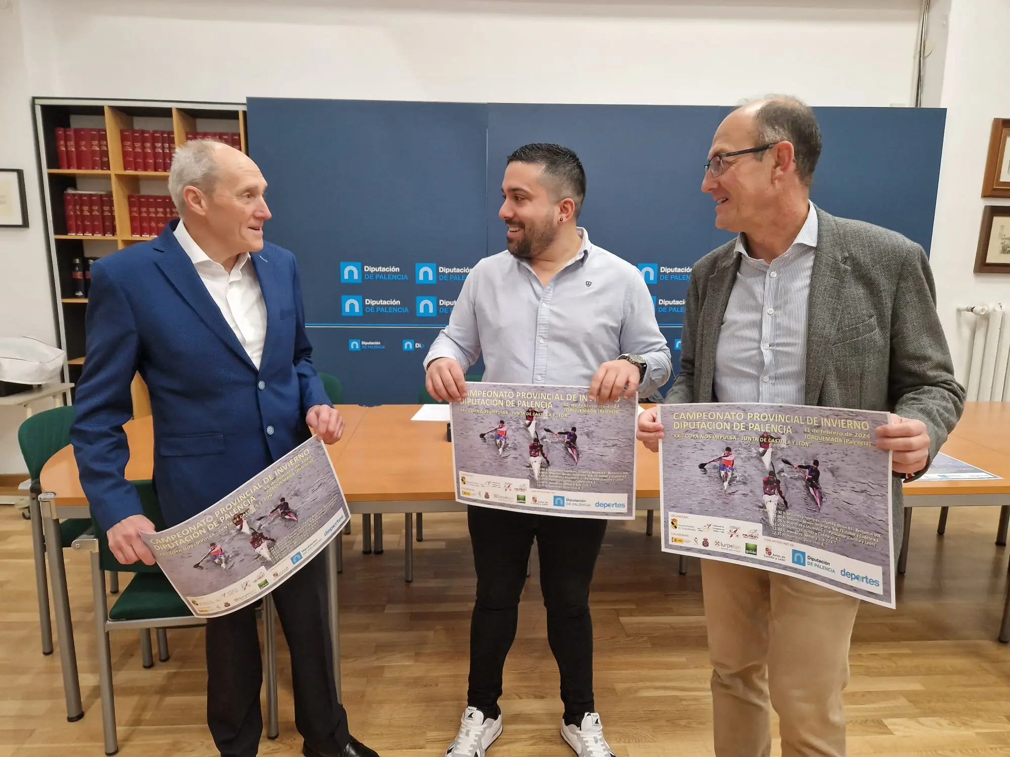 Torquemada acoge este domingo el Campeonato Provincial de Piragüismo de Invierno Diputación de Palencia