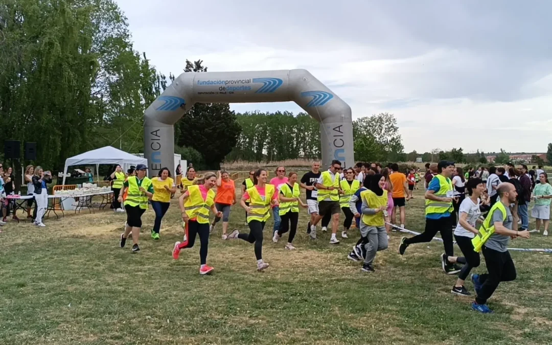 Deporte, inclusión y convivencia en la carrera solidaria de Villamuriel de Cerrato