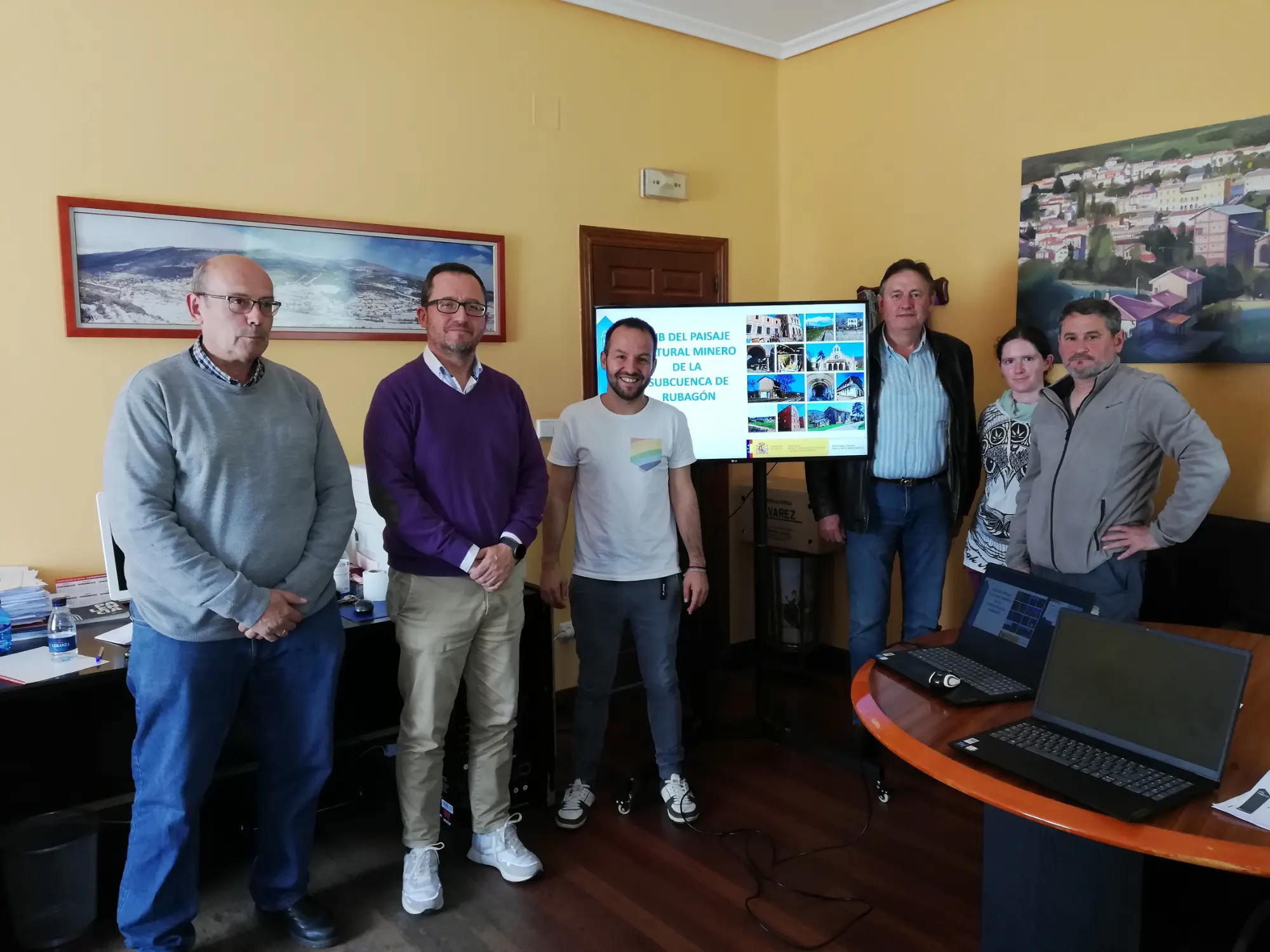 Crean un HUB para dinamizar el Paisaje de la Cuenca del Rubagón