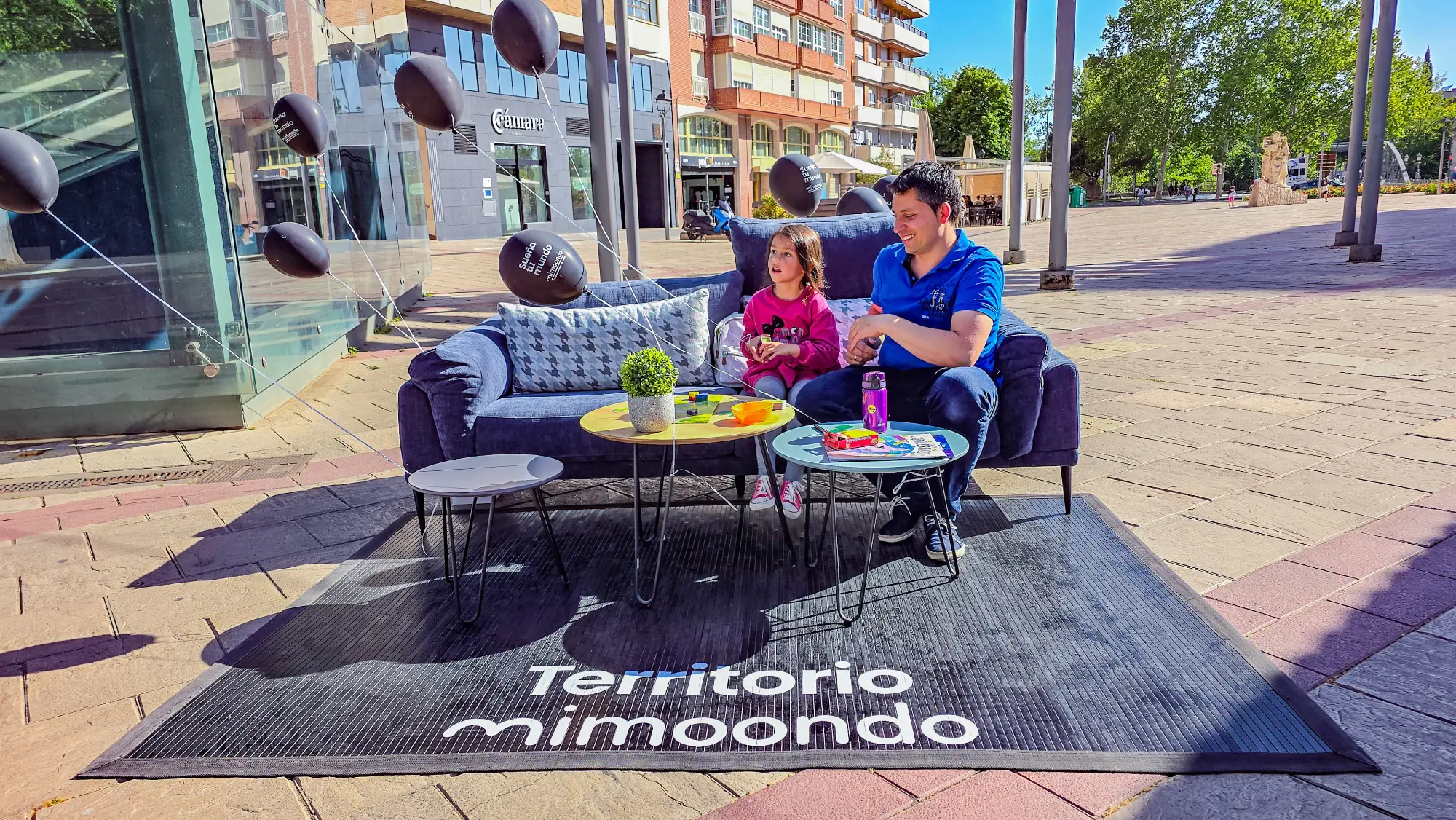 Mimoondo sorprende a los palentinos durante la Feria Chica