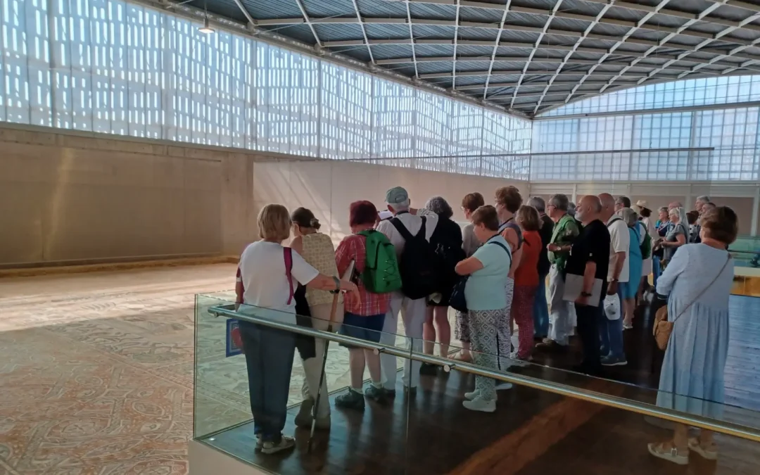 De lo romano a lo románico en un nuevo taller de la Fundación Santa María la Real