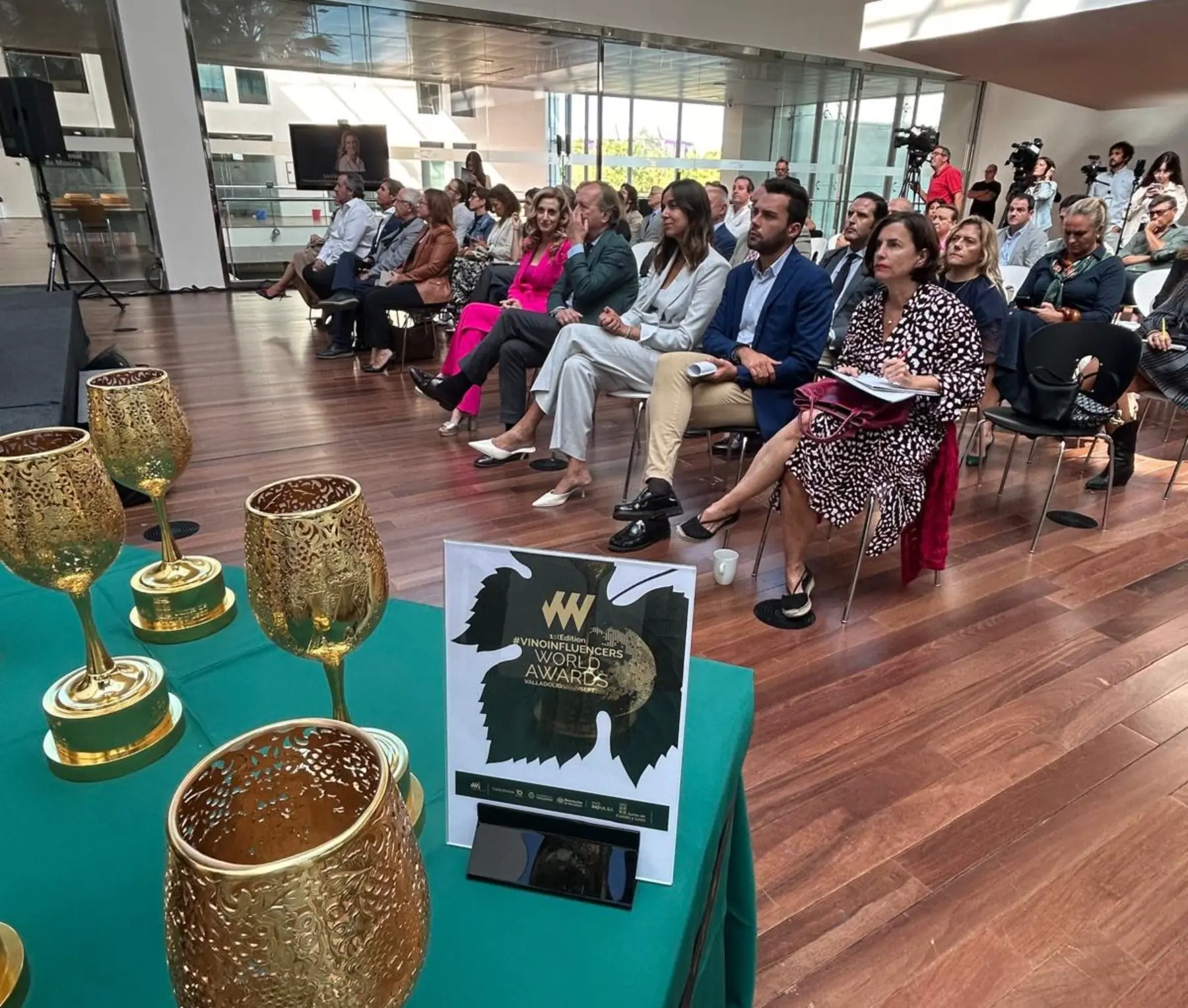 Castilla y León presente en la primera edición de Vinoinfluencers World Awards Castilla y León presente en la primera edición de Vinoinfluencers World Awards