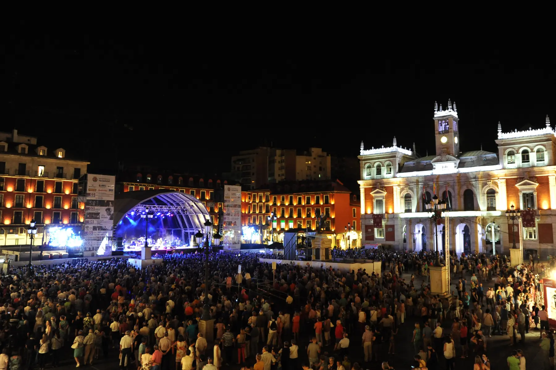Conciertos de las fiestas de Valladolid 2024
