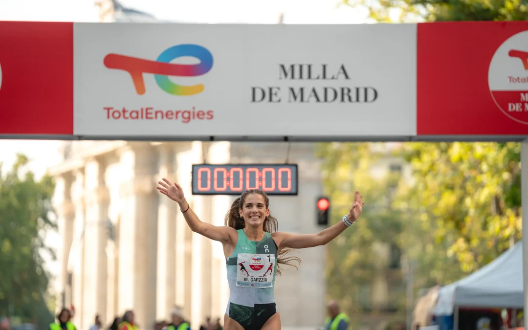Marta García impresiona: cuatro años y cuatro podios en TotalEnergies Milla de Madrid