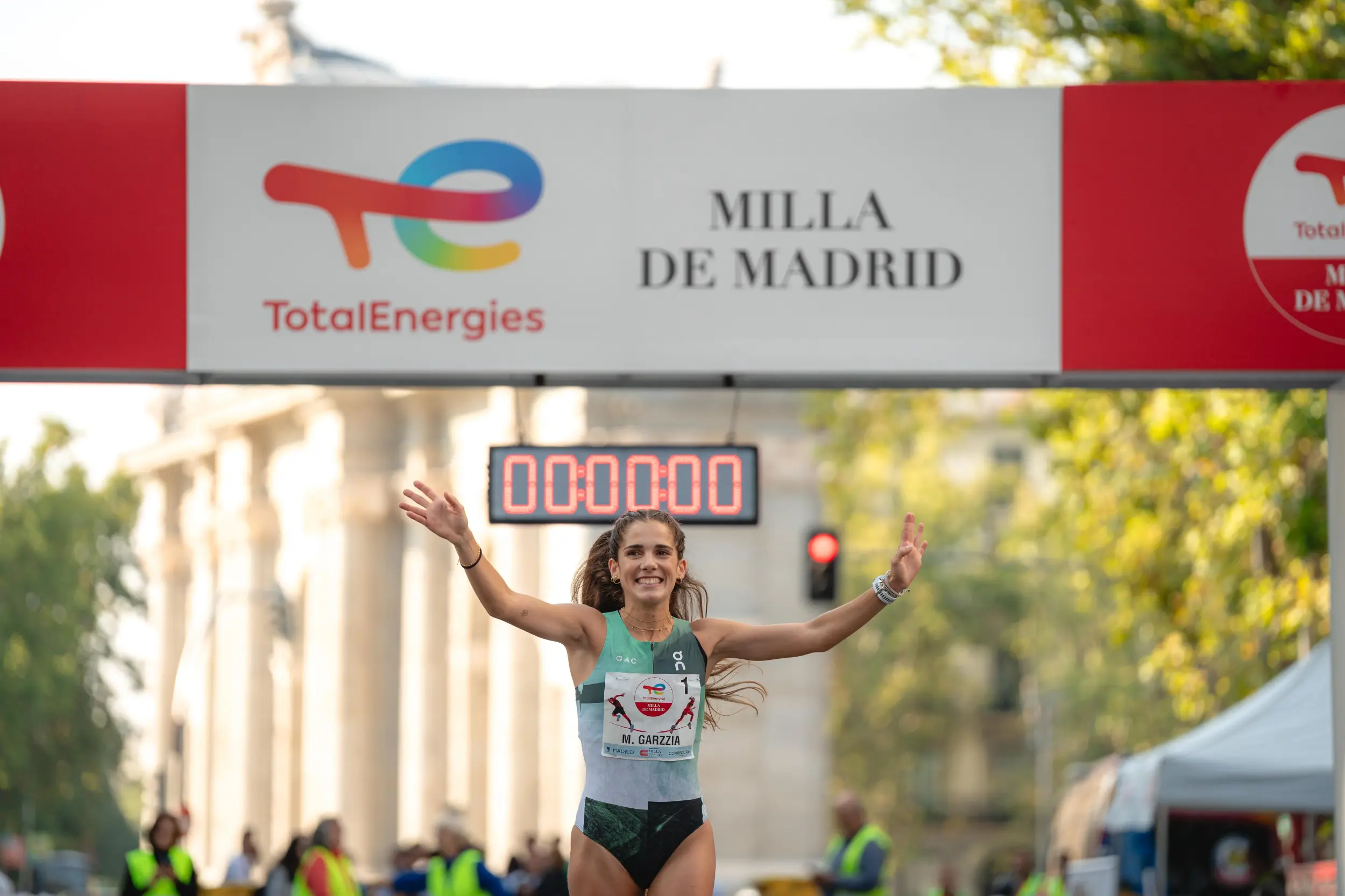 Marta García impresiona cuatro años y cuatro podios en TotalEnergies Milla de Madrid