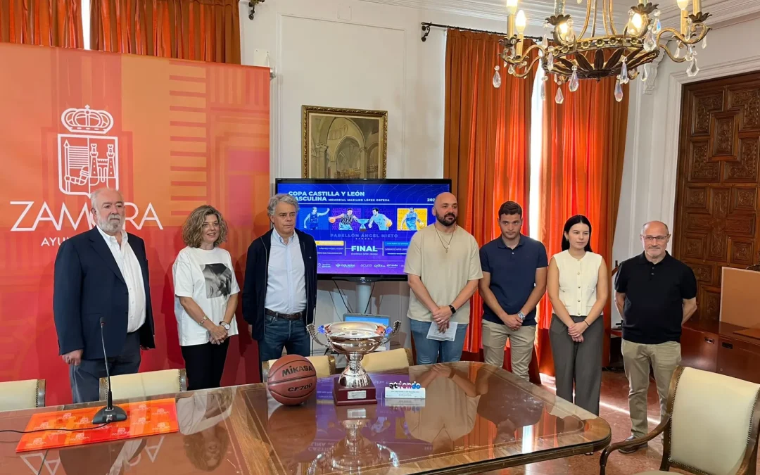 Todo listo para la Copa CyL masculina 2024 en Zamora