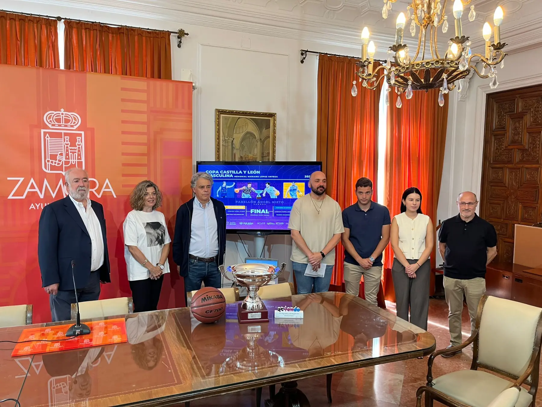 Todo listo para la Copa CyL masculina 2024 en Zamora